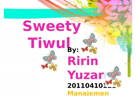 picture Contoh Presentasi Bisnis Produk 8498 | Inovasi Produk Ririn Yuzarni | Ekonomi Manajemen